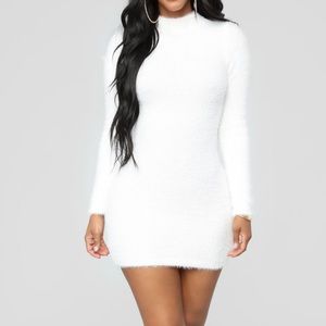 White Fashion Nova Dress